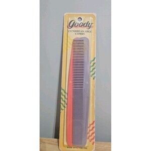 Vintage Goody 2 Unbreakable Combs Unopened Pink & Purple  Y2k NEW 89'S